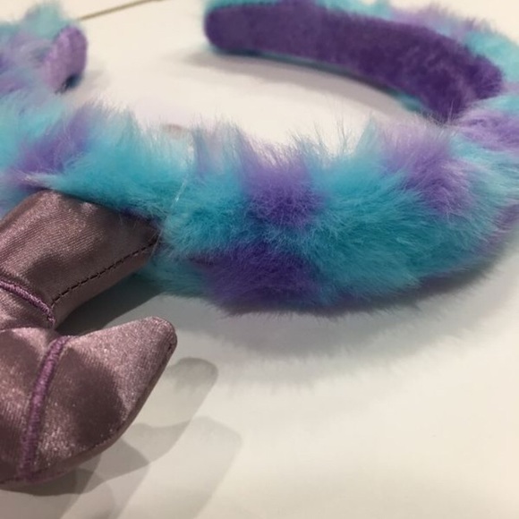 3/$42! Disney Sully headband w horns as ears - Picture 3 of 5